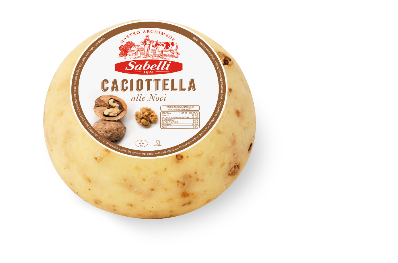 Caciottella alle Noci